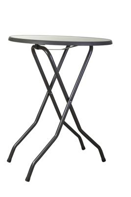 Statafel - bartafel antraciet