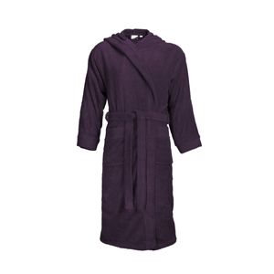 The One Classic Badjas met capuchon 420 gram Plum-2XL/3XL