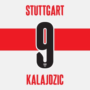 Kalajdzic 9 (Officiële VFB Stuttgart Bedrukking 2021-2022)