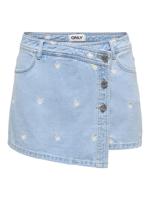 Only Onllesly Reg Daisy Dnm Skort Bj 15372884 Skort 5001165 Light Blue Denim
