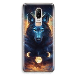 Wolf Dreamcatcher: OnePlus 6 Transparant Hoesje
