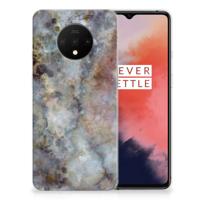 OnePlus 7T | TPU | Siliconen hoesje | Marmer Grijs