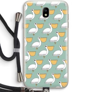 Pelican: Samsung Galaxy J7 (2017) Transparant Hoesje met koord