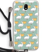 Pelican: Samsung Galaxy J7 (2017) Transparant Hoesje met koord