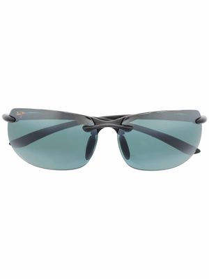 Maui Jim lunettes de soleil à monture carrée - Gris