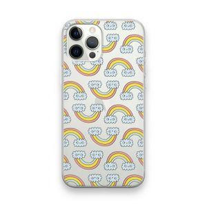 Regenboog: iPhone 12 Pro Max Transparant Hoesje