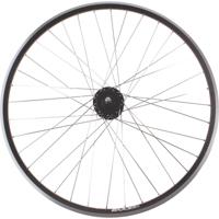Roland voorwiel exal 28" naafdynamo velg alu zwart