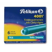 Pelikan inktpatronen 4001 turkoois - thumbnail