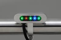 DAYTONA controlelamp unit "alpha" indicator light unit alpha chrom