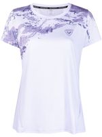 Rossignol t-shirt en jersey à logo imprimé - Violet