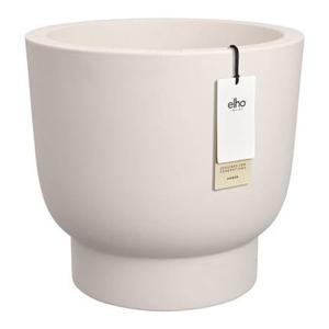 Elho Amber Grail 30 - Linnen wit - L 30 x B x H 28 cm - Binnen en Buiten - 100% gerecycled