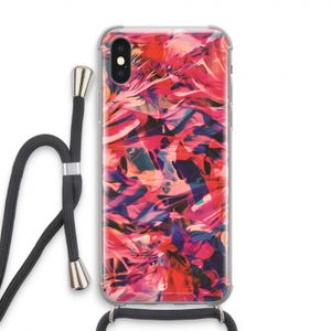 California: iPhone XS Transparant Hoesje met koord
