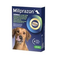 Krka Milprazon kauwtabletten ontwormingstabletten hond - thumbnail