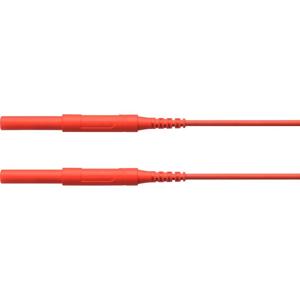 Schützinger HSPL 8568 / AWG16 / 50 / RT Veiligheidsmeetsnoer Stekker 4 mm Stekker 4 mm Rood 1 stuk(s)