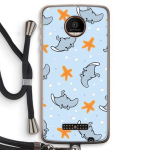 Manta: Motorola Moto Z Force Transparant Hoesje met koord
