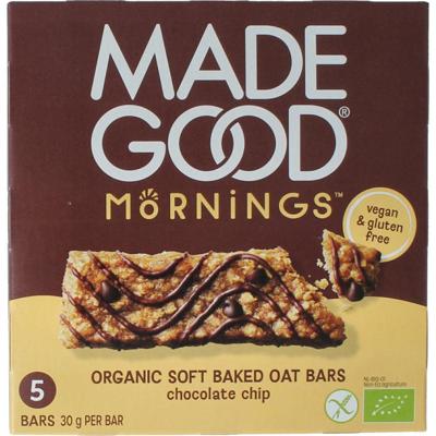 Madegood morning bar chocolate chip bio