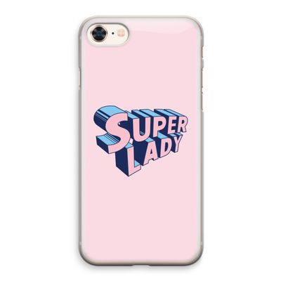 Superlady: iPhone 8 Transparant Hoesje