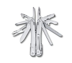 Victorinox Swiss Tool Spirit MX Clip 3.0224.MKB1 Multitool Aantal functies 24 Zilver