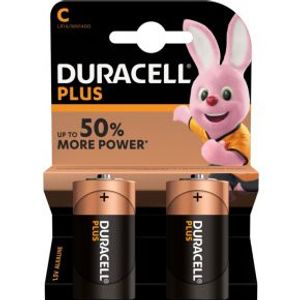 Duracell C Plus Power batterijen (2 stuks)