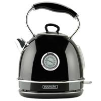 Bourgini Nostalgische Thermo Waterkoker 1.7L 2200W Zwart Bourgini Nostalgische Thermo Waterkoker 1.7L 2200W Zwart
