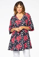 Yoek Tuniek FLORI DOT | Blauw | Maat 58/60