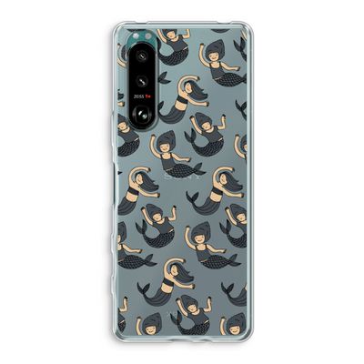 Zeemeermin: Sony Xperia 5 III Transparant Hoesje