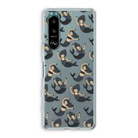 Zeemeermin: Sony Xperia 5 III Transparant Hoesje