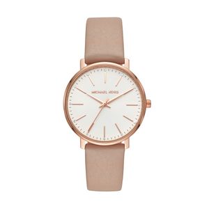Horlogeband Michael Kors MK2748 Leder Beige 18mm