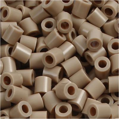 NABBI Foto kralen, afm 5x5 mm, gatgrootte 2,5 mm, medium, beige (6), 1100 stuk/ 1 doos