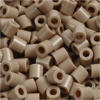 NABBI Foto kralen, afm 5x5 mm, gatgrootte 2,5 mm, medium, beige (6), 1100 stuk/ 1 doos