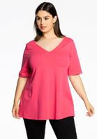 Yoek Tuniek V flare | Roze | Maat 38/40