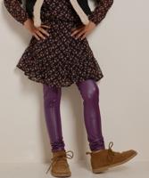 lederlook legging met naad