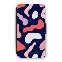 Memphis Shapes Pink: iPhone 11 Pro Flip Hoesje