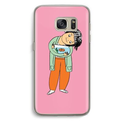 Visknuffel: Samsung Galaxy S7 Transparant Hoesje