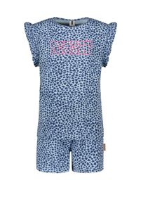 B.Nosy Meisjes pyjama - Hartjes blauw