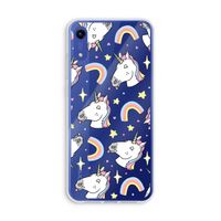 Rainbow Unicorn: Honor Play 8A Transparant Hoesje Rainbow Unicorn: Honor Play 8A Transparant Hoesje