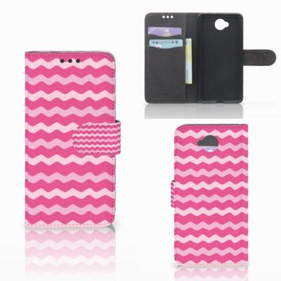 Microsoft Lumia 650 | Telefoon Hoesje | Waves Pink