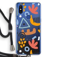 Abstract: Xiaomi Mi Mix 3 Transparant Hoesje met koord