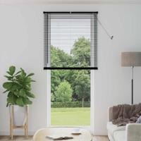 VidaXL Venetiaanse blind verstelbaar zwart 213 x 100 cm pvc