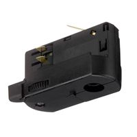 spanningsrail lamp adaptor zwart 876394 Klemko spanningsrail lamp adaptor zwart 876394 Klemko