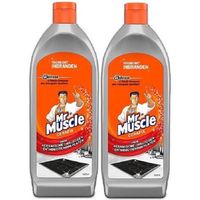 Mr. Muscle - Cera-Fix voor Keramische - Halogeen en Inductie Kookplaten - Kookplaatreiniger - 2 x 200 ml