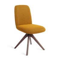 Jesper Home Eetkamerstoel 'Taiwa' Revolve Oak Walnut, kleur Groovy Garam