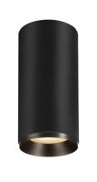 SLV OpbouwspotNuminos L cilinder zwart 3000K - 36gr - 1004323