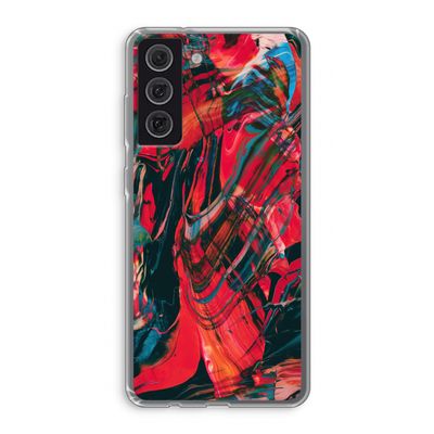 Endless Descent: Samsung Galaxy S21 FE Transparant Hoesje