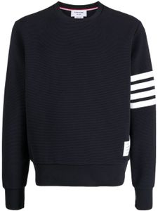 Thom Browne sweat à 4 bandes signature - Bleu
