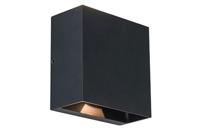 Lutec Zwarte wandlampGemini Beams design - 5104003012 Lutec Zwarte wandlampGemini Beams design - 5104003012