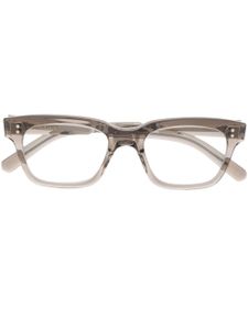 Garrett Leight lunettes de vue à monture transparente - Gris