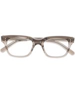 Garrett Leight lunettes de vue à monture transparente - Gris - thumbnail