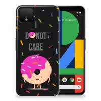 Google Pixel 4 XL | Siliconen Case | Donut Roze