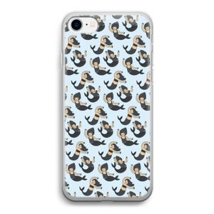 Zeemeermin: iPhone SE 2020 Transparant Hoesje